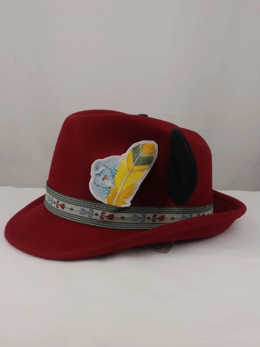 Disney Mickey Mouse Matterhorn Fedora Hat with Ears